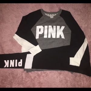 NEW! 🖤 PINK ultimate leggings/Crewneck Set